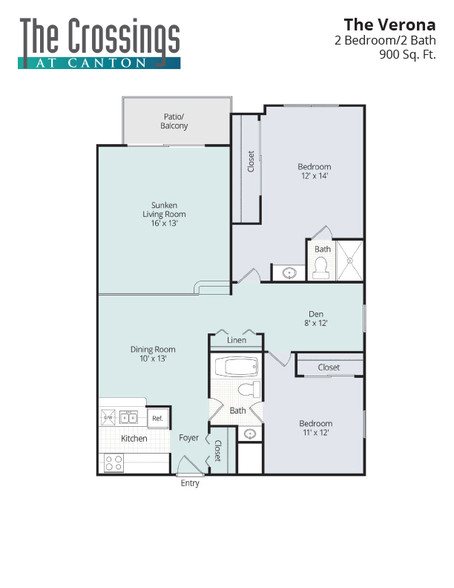 The Verona Floor Plan 8